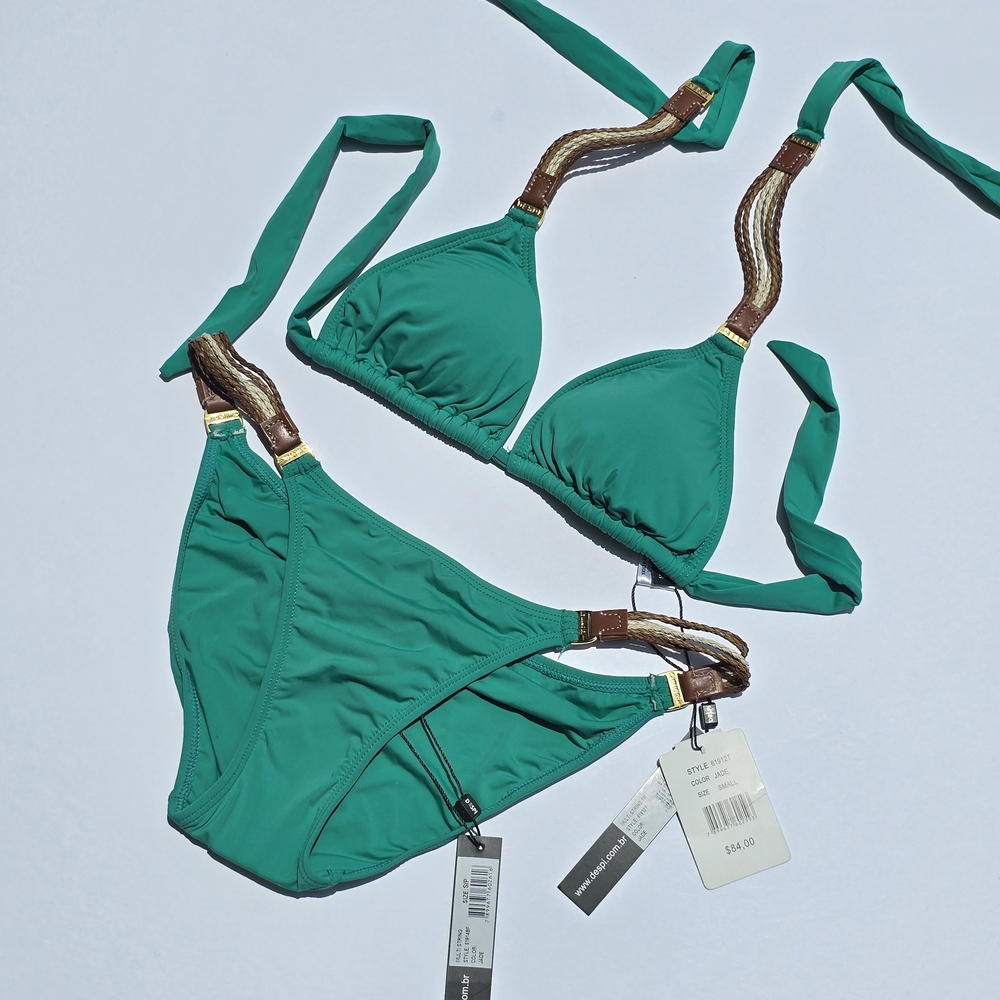 Despi Emerald Green Bikini Set